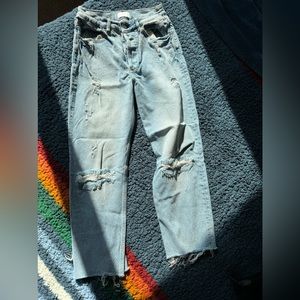 Boyish Light Blue Distressed Jeans